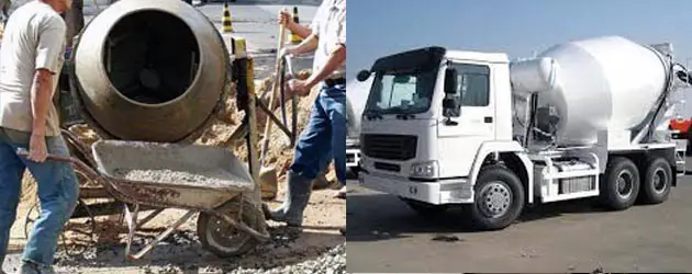 Concreto de caminhão betoneira ou concreto virado na obra?